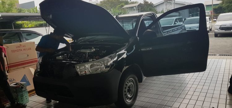 Pemasangan ac Hilux New Diesel Pemasangan ac Hilux New Diesel