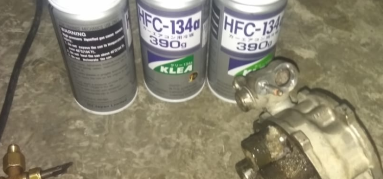 BAHAYA MENGGUNAKAN FREON PALSU freon-terbakar